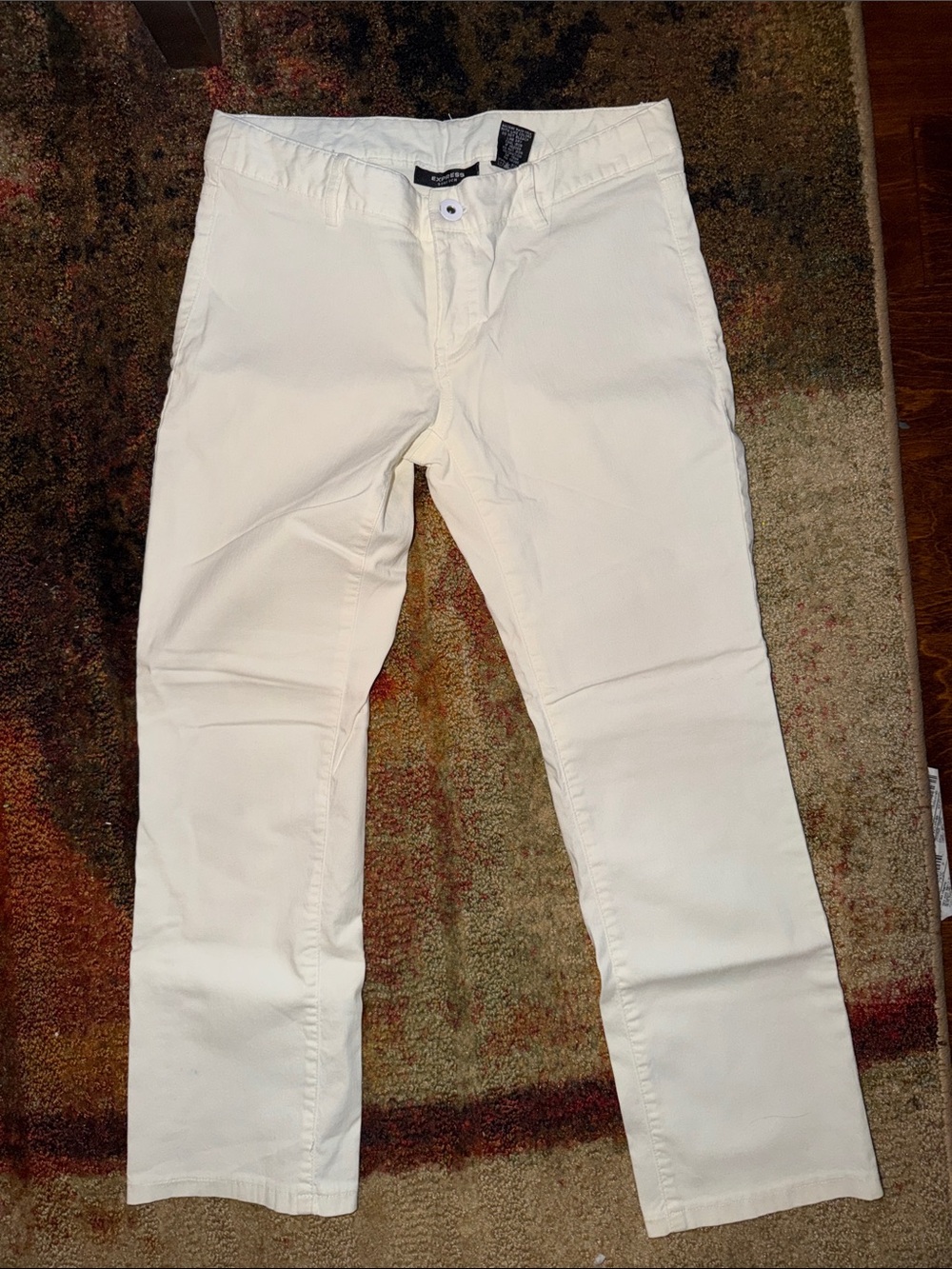 Express Stretch Women's white Pants size 1/2